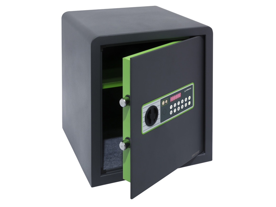 Caja fuerte Supra con código, fácil de usar | Apertura de caja de seguridad móvil con teclado | Caja de energía electrónica para casa arregui