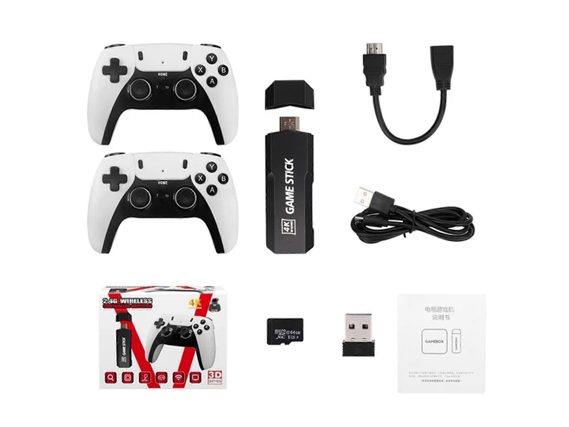 Consola De Videojuegos Portátil Multifuncional Con Mando Inalámbrico Para Sala De Estar Y Hogar