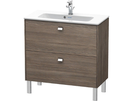 Mueble DURAVIT Brioso de pie Compacto 82,0 x 38,9 cm 2 extraíbles incl. hueco para sifón y delantal para lavabo ME by Starck 234283