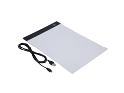 Tablero De Luz Led Usb A4 Para Trazar Con Brillo Ajustable De Forma Continua.