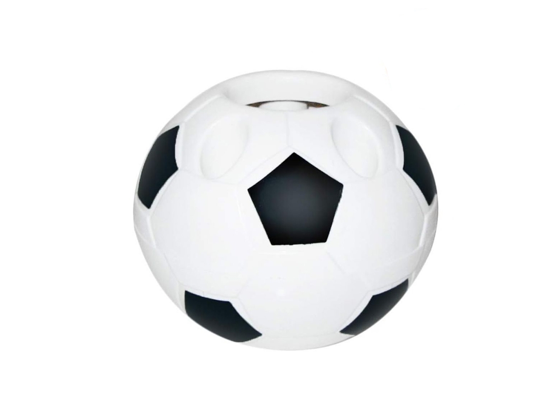 Organizador creativo de balones de fútbol de mesa, resistente a las mordeduras, estructura hueca para facilitar la limpieza y ventilación, organizador de mesa para