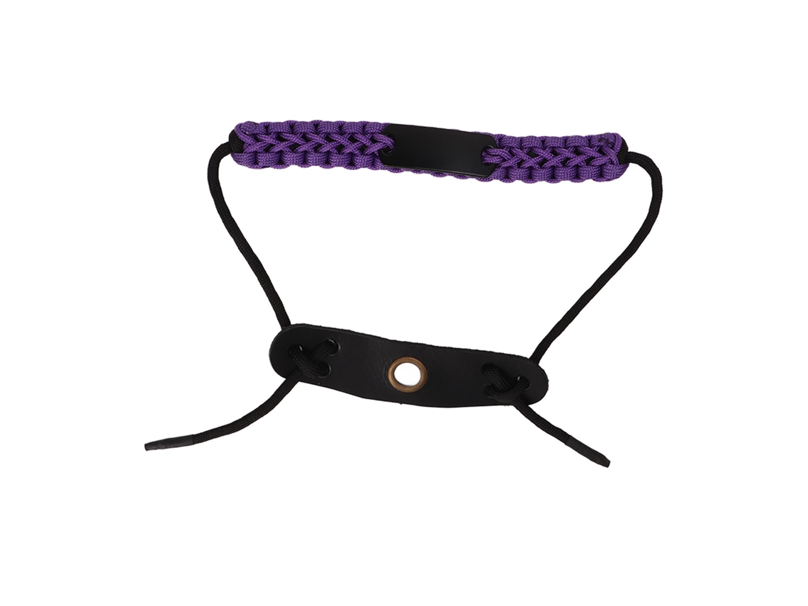 Urbannova-correa De Muñeca Para Arco Compuesto De Nailon Ajustable Para Caza, Tiro, Arcos Y Flechas Morados.