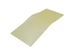 Goma de poliuretano sorbotano de alta calidad resistente a productos químicos Amarilla (8*200*500 mm)