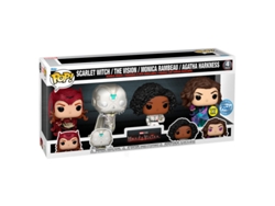 Pack Pop Con 4 Figuras Pop Marvel Wandavision Exclusivas Funko