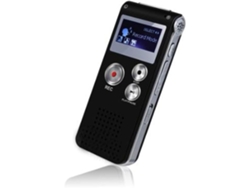 Grabadora de Voz Digital Grabadora de Voz para Conferencias Reuniones Entrevistas Grabadora de Audio de 32 Gb con Reproducción de Mp3 Usb Negro YEMAESRE
