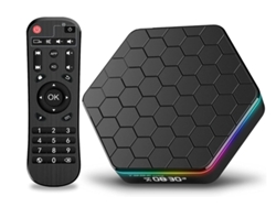 Yizhood H618 - Caja de TV Android con 2 GB de RAM y 16 GB de ROM, Bluetooth 5.0, color negro