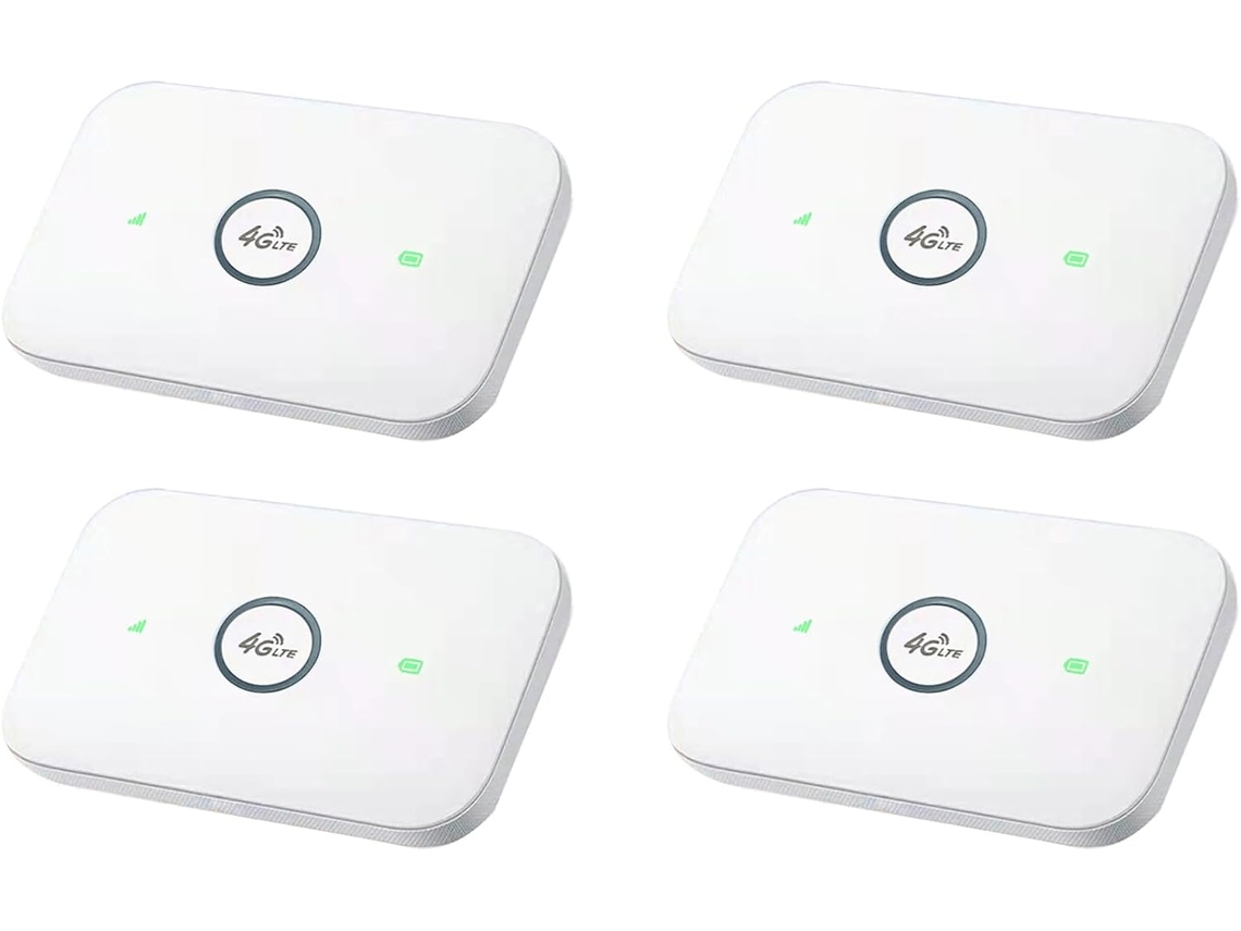 4 Routers Wifi Portátiles 4g Mifi De 150 Mbps Para Coche, Módem Móvil Y Punto De Acceso Sin Ranura