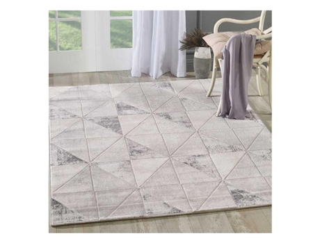 Alfombra UNAMOURDETAPIS (160 x 220 - Poliprolileno - Gris)