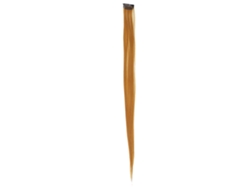 Extensiones De Cabello Liso Con Clip Para Cosplay En Color Dorado - 55 Cm De Largo
