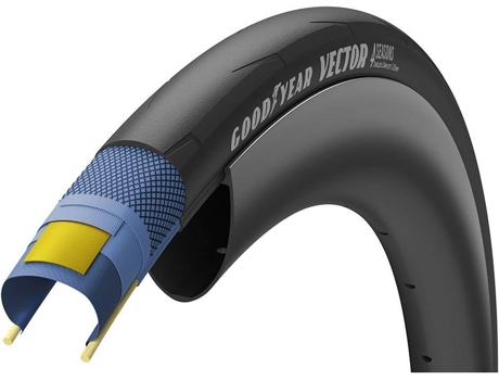 Neumático para Ciclismo Estrada GOODYEAR Estrada Vector 4seasons 60 Tpi Tlc Tubeless