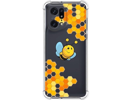 Carcasa para Oppo Find X5 Pro 5G TUMUNDOSMARTPHONE Dibujos Antigolpes Abeja Multicolor