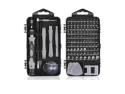 Kit De Parafusos De Manutenção Com 115 Peças, Ferramentas Multifuncionais Com Ímã Forte E Alta Dureza
