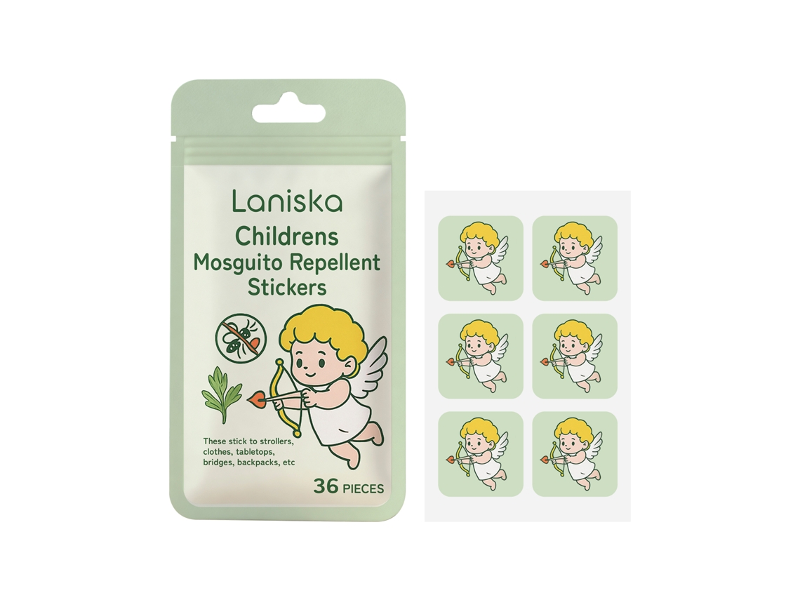 Parche repelente de mosquitos para niños