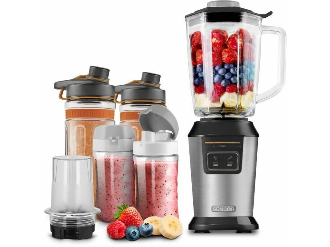 Batidora de Vaso SENCOR 7570SS (800 W - Enchufe EU)