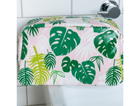 Neceser REX LONDON Palm Unisex (Blanco)