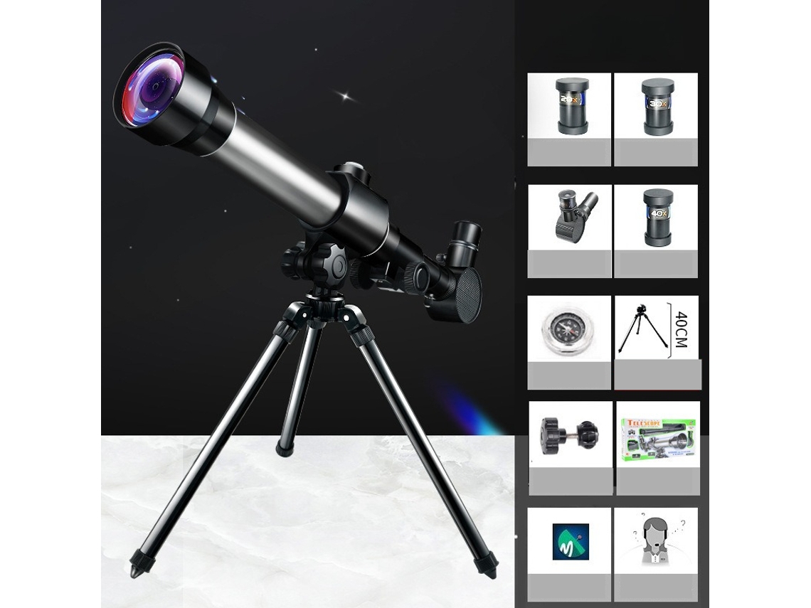Telescopio Astronómico, Telescopio De Observación De Estrellas De Alta Definición, Adecuado Para Principiantes Y Niños Cuich