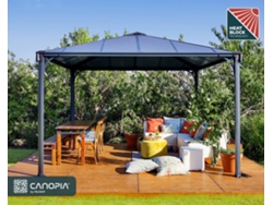 CANOPIA Palermo Cenador Aluminio 3,6X3,6m