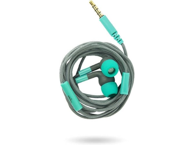 Auriculares con Cable WIKO WiSHAKE (In Ear - Micrófono - Gris)