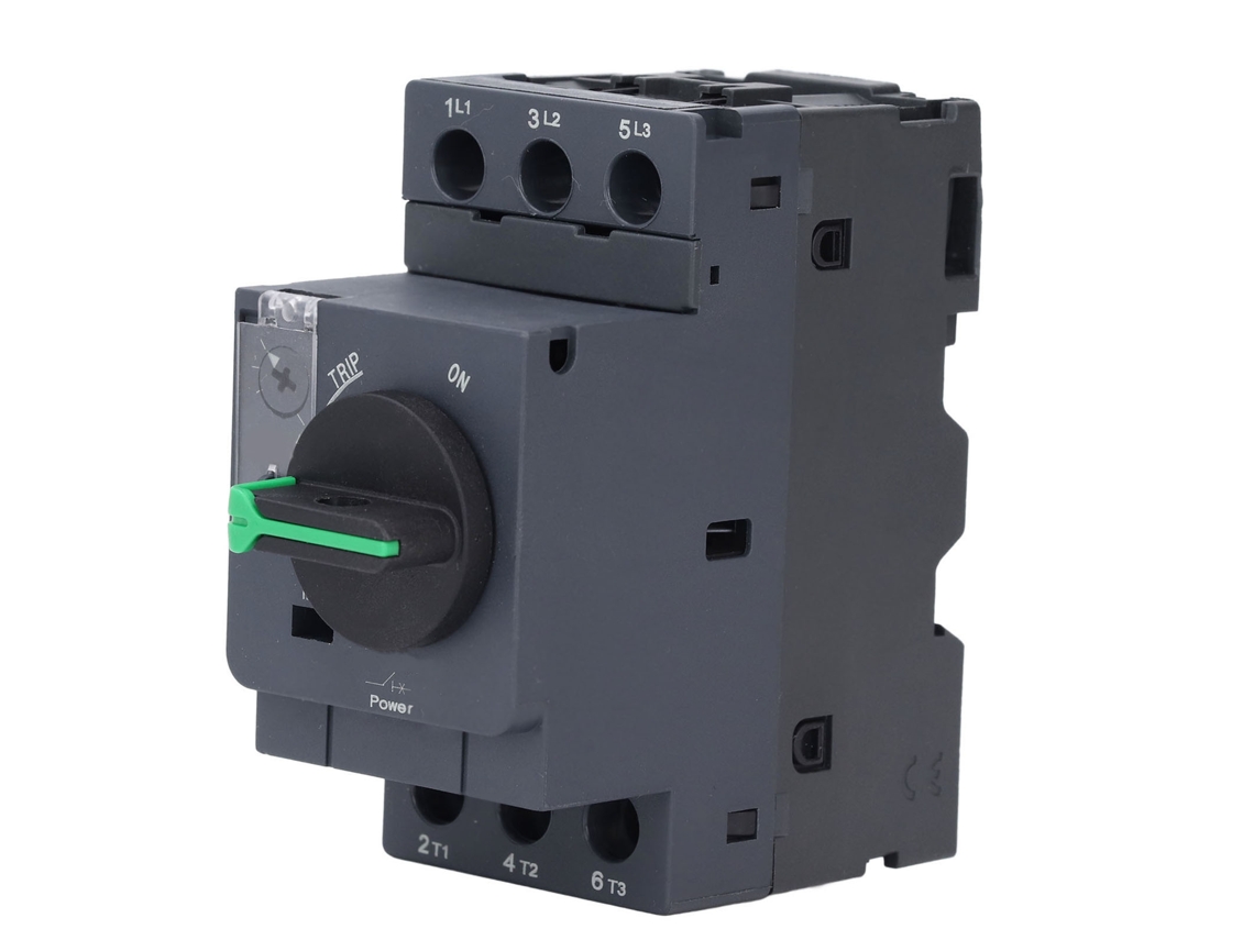 Disyuntor Para Motor Con Protección Termomagnética, 6-10 A, Montaje En Riel Din, 35 Mm, Ac690v