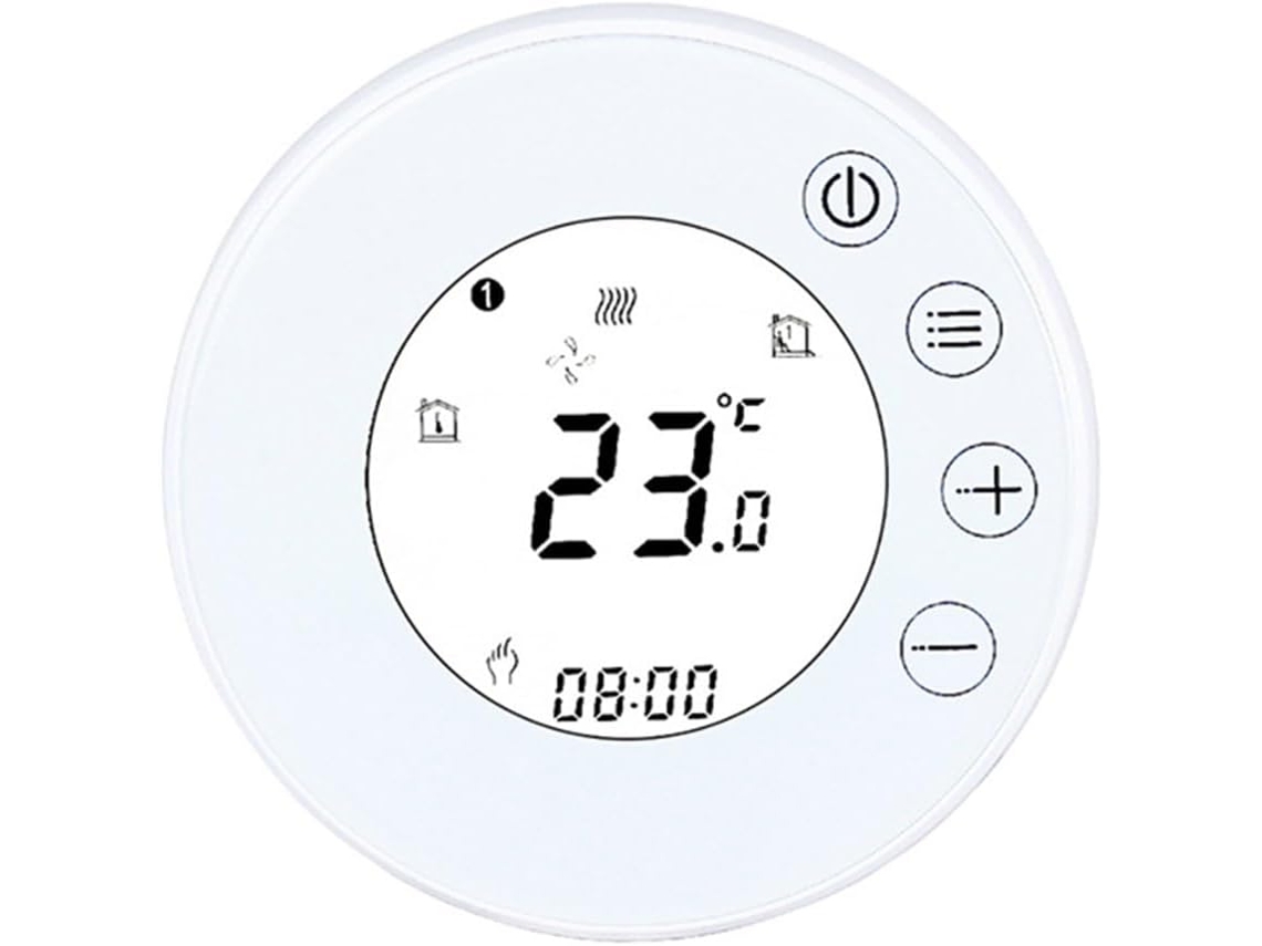 Caldera(1) Termostato Inteligente Wifi Con Pantalla Táctil, Con Control Por
