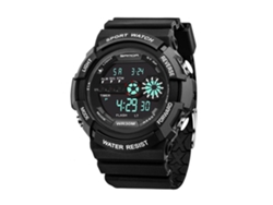 Reloj Deportivo Para Adolescentes Hombres Impermeable Con Luz Nocturna Y Calendario Digital