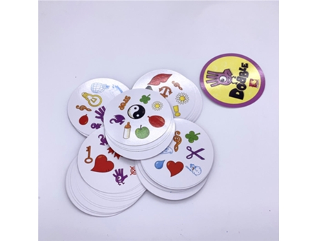 Frozen Elsa Puzzle Dobble Juego de Cartas Juguete Educativo Dobble Pp Sin Caja