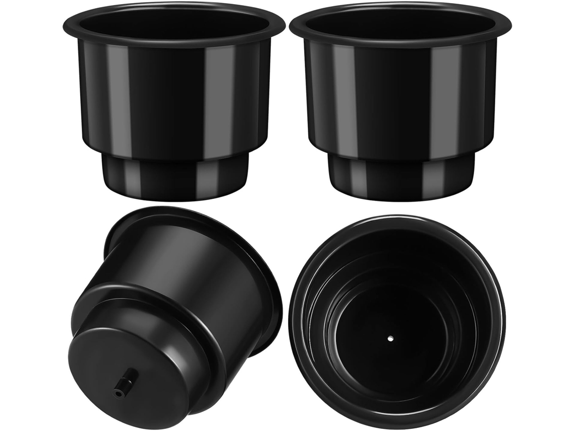 Juego De 4 Portavasos Para Coche,plástico Pp,inserto Para Reposabrazos,portavasos Multifuncional