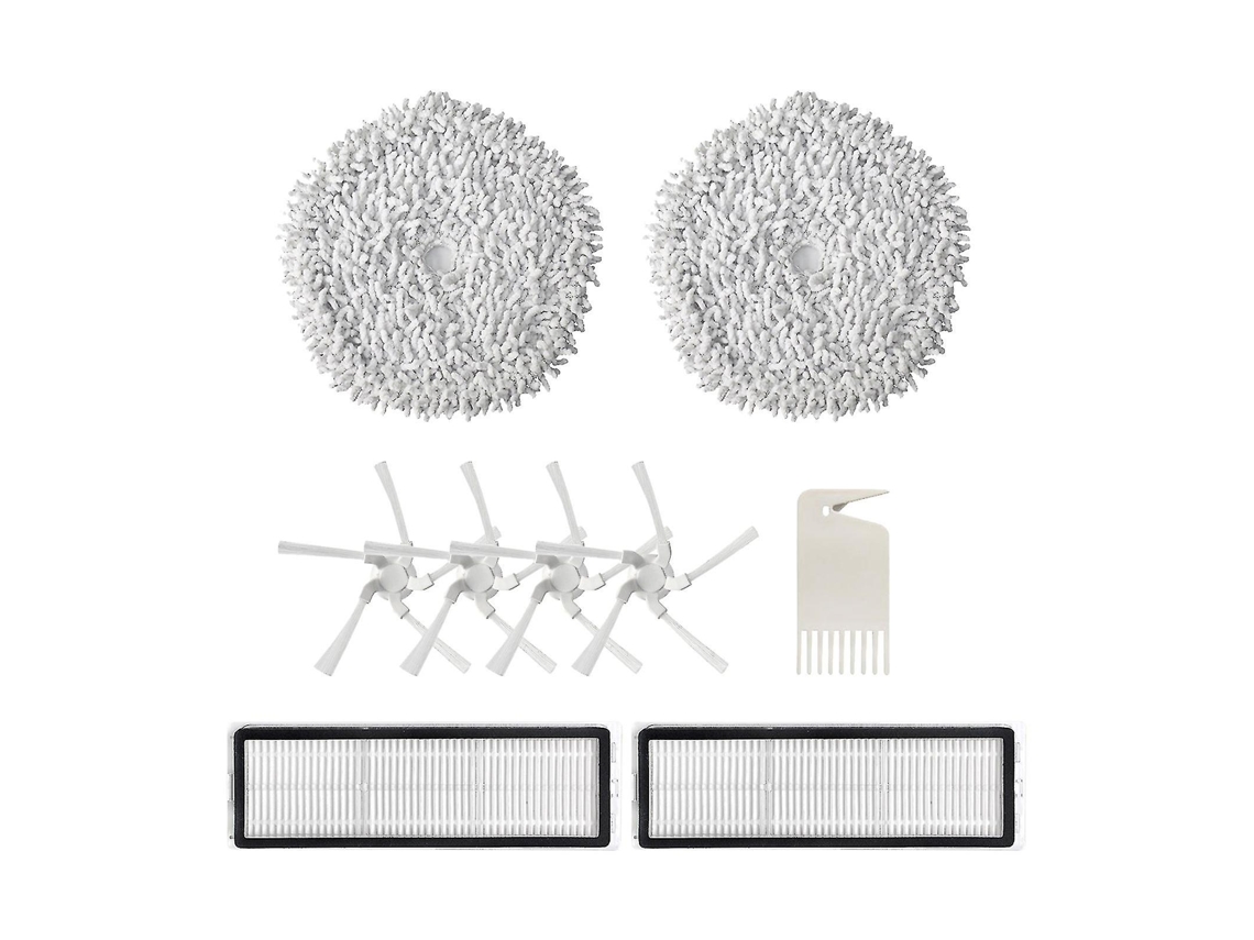 Kit de piezas compatible con Xiaomi W10 W10 Pro, paño de fregona, cepillo lateral, filtro HEPA