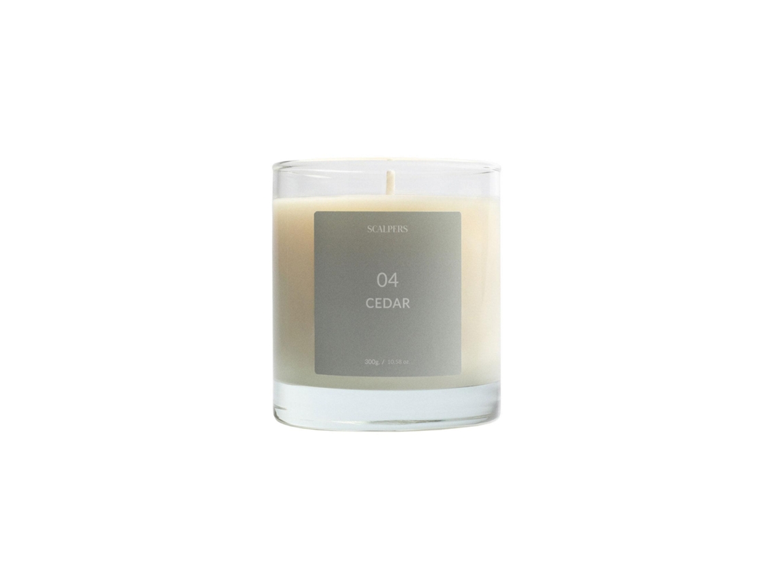 Vela perfumada Scalpers de 300 g con aroma a cedro