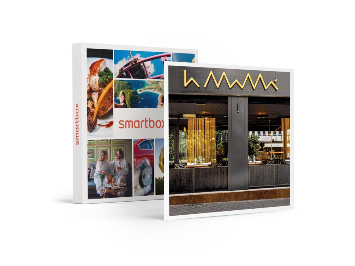 Caja Regalo SMARTBOX 1 menú con maridaje en La MaMá Restaurante, Bib Gourmand MICHELIN