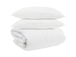 Juego De Edredón Con Almohada 3 Uds | Duvet Pluma De Pato