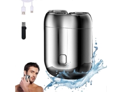 Afeitadora Eléctrica Para Hombre 2025, Mini Afeitadora Recargable E Impermeable, Cabezales Dobles Compactos.