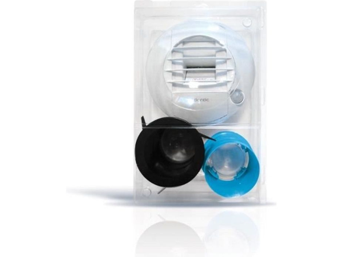 Twist&Go Boca Hygro Kit Sdb/Wc ATLANTIC Garras D80 Detección de Presencia Baterías