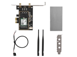 Tarjeta De Red Pcie Bluetooth 5.0 Con Antena Para Intel Ac 9260ngw Pc De Escritorio Windows 10