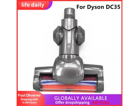 Herramienta de suelo motorizada para Dyson Dc35, piezas de limpieza del hogar, herramientas de repuesto, repuestos de aspiradora, accesorios para e...