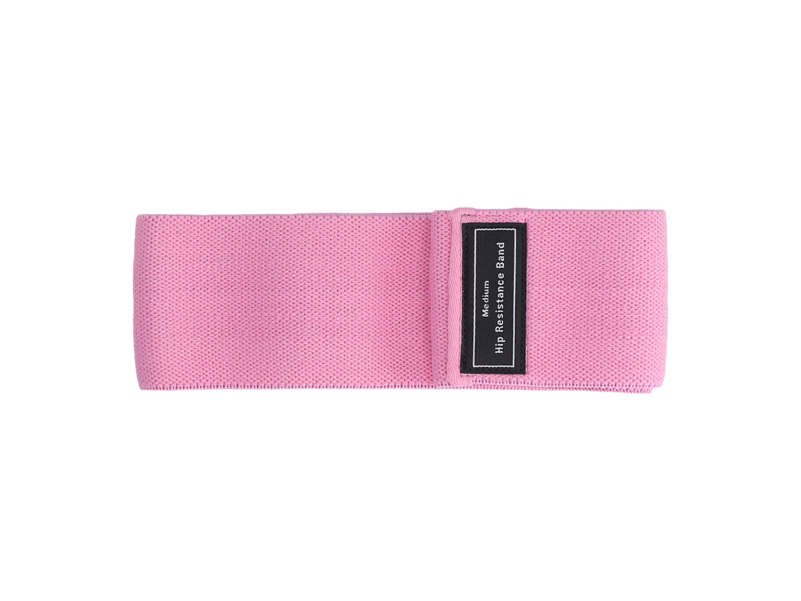 Banda De Resistencia Rosa Antideslizante Y Ligera Unisex Para Piernas Y Pantorrillas, Ideal Para Principiantes.