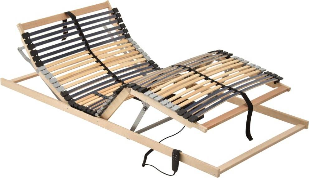 Somier De Láminas Eléctrico VIDA XL 42 Láminas 7 Regiones  (Compatible con Colchón: 90x200 cm)