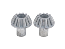 2 Piezas De Engranajes Cónicos De Metal De Aleación De Zinc De 12 Dientes Para Coches Rc Wltoys 124008 124010
