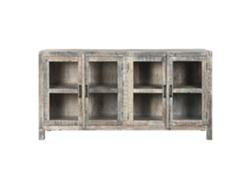 Aparador Madera Reciclada Decape Blanco 170x40x90cm