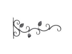 Soporte De Pared Decorativo De Hierro Para Colgar Plantas, Con Gancho Y Tornillos, Para Sala De Estar Y Encimera.