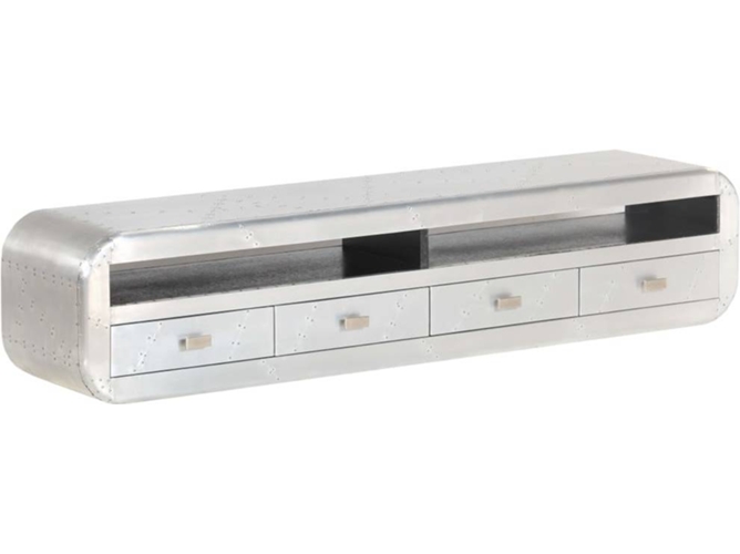 vidaXL Mueble para la TV vintage estilo aviador 140x30x30 cm