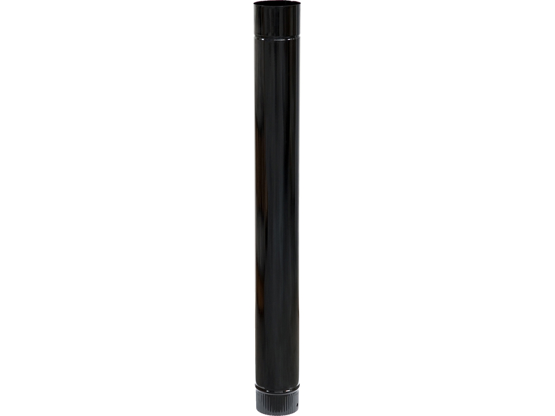Tubo estufa vitrificado 150mm. 1mt.