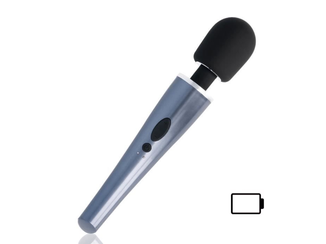 Vibrador BLACK&SILVER Dexter Massage Wand