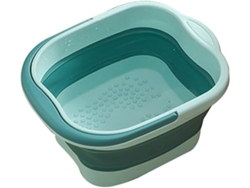 Bañera Plegable Grande Con Asa, Práctica, Duradera Y Que Ahorra Espacio.