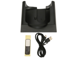 D2026n estação de Carregamento Rápido Abs 5v 2a para Fones de Ouvido Vr Quest 2 com Indicador de Carregamento