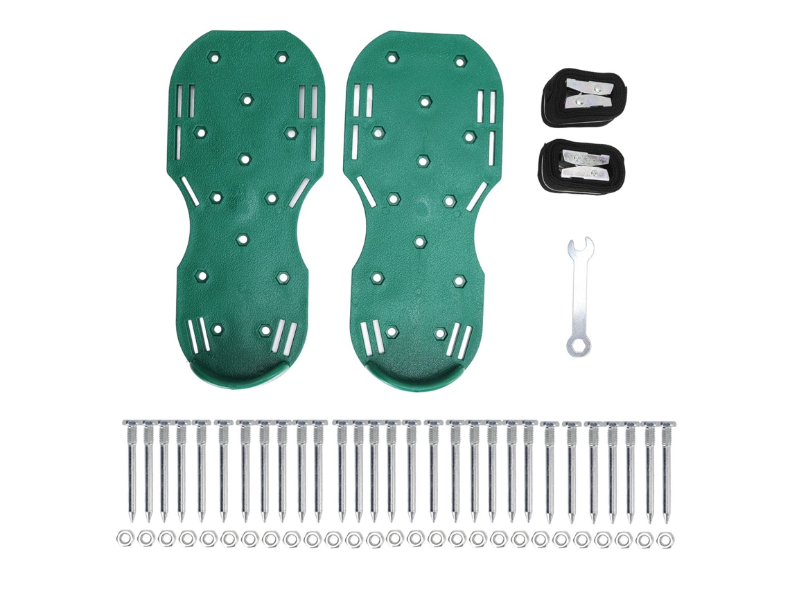 Zapatos De Pinchos Para Césped Manual Con Hebillas De Metal Para Jardín