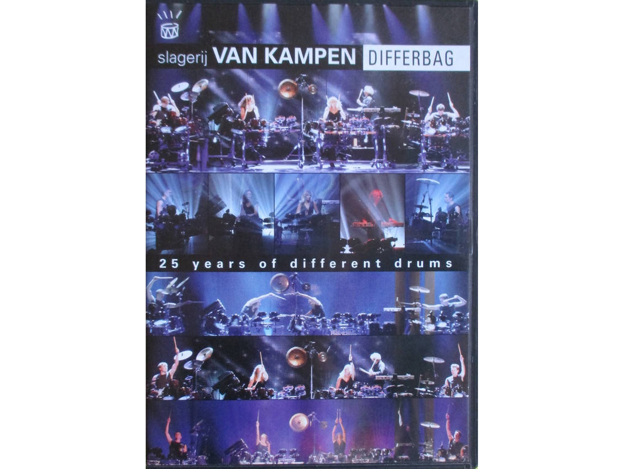 CD + DVD Slagerij Van Kampen - Differbag 25 Years Of Different Drums