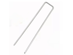 50 Estacas Para Turba En Forma De U, Fabricadas En Acero Galvanizado Resistente A La Corrosión, Para Uso En Jardinería.