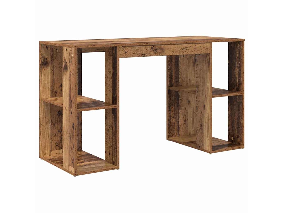 Mesa | Escritorio de madera antigua 130 x 50,5 x 75 cm Madera tratada