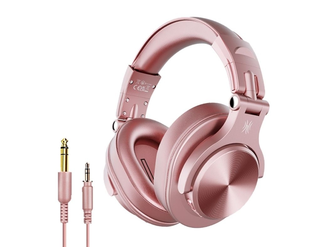 Auriculares Bluetooth ONEODIO A70 Rosa Tws para Iphone y Android